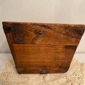 Antique French Grain/Rice Wood Box